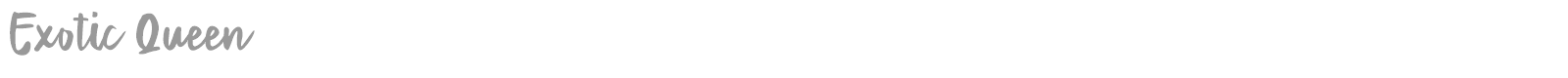 Exotic Queen font preview